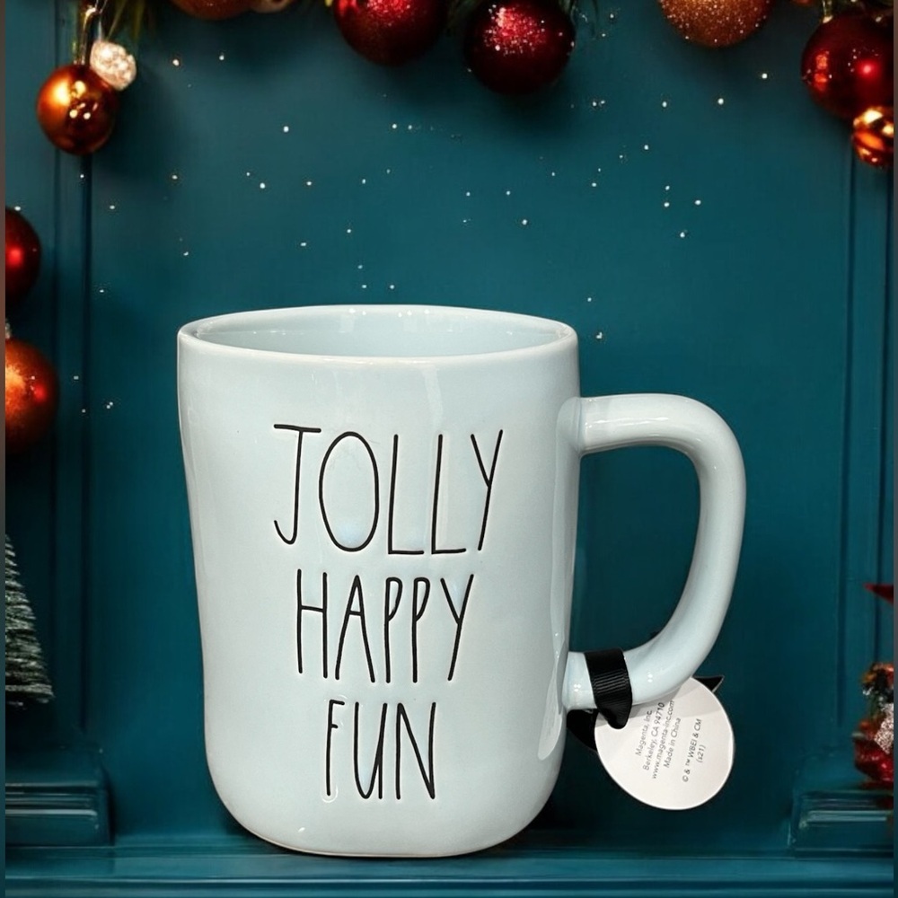 🇺🇸 NEW RAE DUNN & FROSTY THE SNOWMAN Collab Ceramic Mug Light Blue Holiday